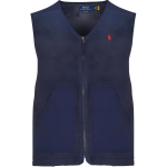 Polo Ralph Lauren &Uuml;hev&auml;rviline T&otilde;mblukuga &Uuml;mmarguse Kaelusega Varrukateta Vest Meeste vestid Sinine 710917546-002 M