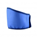 Koerte jahutav kaelarihm Suvine hingav lemmiklooma jahutav bandana Reguleeritav kiirjahutav j&auml;&auml;sall P&auml;ikesepiste vastane koera kaelar&auml;tt v&auml;ikestele suurtele koertele S sinine