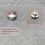 10 tk kraani k&auml;epide K&uuml;lma vee m&auml;rk Punane Sinine Silt Kaunistuskate K&ouml;&ouml;k Vannituba Mikserkraan M&auml;rkige segisti k&auml;epidemed