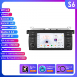 Ossuret 7-tolline 8G 128G AI-h&auml;&auml;lega 2DIN Android Auto raadio BMW 3 E46 M3 318 320 325 330 335 jaoks Carplay 4G NET Auto multimeedia GPS Intelligentne auto raadio S6 8Core 6G 64G AI