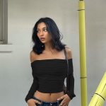 &Scaron;ikk naiste seksikas &otilde;lavaba T-s&auml;rk Kevadine pikkade varrukatega Slim Fit Crop Y2K Vintage Harajuku valged s&auml;rgid Elegantsed naiste riided L