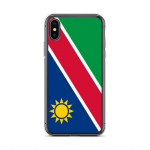 Coque iPhone - Namibie - Drapeau - Souple - Disain - &Uuml;hilduv iPhone X