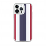 Coque iPhone &ndash; mitmev&auml;rviline &ndash; Drapeau Tha&iuml;lande &ndash; Souple &ndash; TPU &ndash; &uuml;hilduv iPhone 14 Pro Max