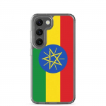 Coque T&eacute;l&eacute;phone Drapeau &Eacute;thiopie &ndash; Samsung Galaxy S23 Plus