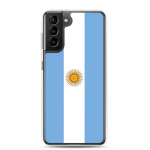 Coque T&eacute;l&eacute;phone Drapeau Argentine &ndash; Samsung Galaxy S21 Ultra