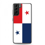 Coque T&eacute;l&eacute;phone &ndash; Samsung &ndash; Galaxy S21 Plus &ndash; Drapeau Panama &ndash; Supp &ndash; Mitmev&auml;rviline