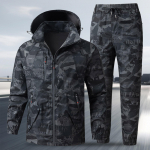 Meeste Jaki &Uuml;likond Kamuflaaž &Uuml;likond M&auml;gisportlase &Uuml;likond T&ouml;&ouml;riided Kulumiskindel Veekindel Vabaaja Vaba&otilde;hu &Uuml;likond XXXL