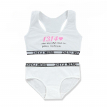 Teismeliste T&uuml;drukute Pesu Puuvillane Aluspesu Komplektid Lapsed Noorte T&uuml;drukute Treeningrinnahoidjad Puberteedieas &Otilde;pilaste Rinnahoidjad 8&ndash;16 a. one size