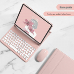 Samsung Galaxy Tab A9/S8/S9/S6 Lite Kaitse&uuml;mbris pliiatsihoidjaga Tab S6 lite 10.4 inch