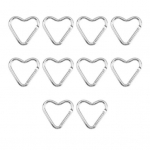 20 tk S&uuml;damekujuline karabiin, vastupidav alumiiniumist v&otilde;tmehoidja klamber vedrukonks seljakott veepudel rippuv pannal &otilde;ues telkimistarvikud