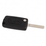 Klappv&otilde;tme korpus, 2 nuppu, must, lihtne kaasas kanda, Peugeot 107 207 307cc 308 Slotless blade CE053