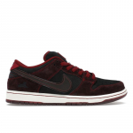 RIOT Skateshop x Nike Dunk Low Pro SB QS Mahagon Dark Beetroot Meeste Tossud Punane Team-Red Sail FZ1289-200 36.5