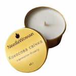 K&auml;sitsi valmistatud aroomik&uuml;&uuml;nal kookosvahast purgis NWN-114 NeedleWoman Biskviit (76681006) Biscuit