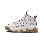 Nike Air More Uptempo (Ps) Mitmek&uuml;lgsed Vabaaja Lihtsad Mugavad P&otilde;rutust Summutavad Vastupidavad Madalad Laste Korvpallijalatsid Laste Tossud Valge Punane FJ2847-100 28