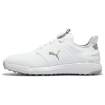 Puma Ignite Elevate Disc Kangas Nahk Madalad Golfikingad Meeste toss Silver White 376080-01 42.5