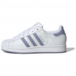 Adidas Originals Superstar 2 Klassikalised Mugavad Vastupidavad Madalad Rula Tossud Naiste Tossud Valge Lilla JS1373 36