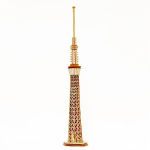 Tokyo Skytree Puust 3D Pusle DIY Meisterdamiskomplekt Lastele ja T&auml;iskasvanutele Hariv M&auml;nguasi Poistele ja T&uuml;drukutele 3D Kunstiteos ja Suurep&auml;rane Kingitus T&auml;iskasvanutele ki-gu-mi -