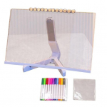 LED-akr&uuml;&uuml;list teadetetahvel 12 v&auml;rvilise markeriga, mida on lihtne p&uuml;hkida. Reguleeritava nurgaga statiivi USB-toitejuhe V&auml;rviline helendav valgusm&auml;rk B