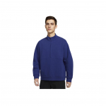 Nike Dri-Fit Uskumatult pehme 24.7 seeria Kiiresti kuivav k&otilde;rge kaelusega kootud dressipluus Meeste dressipluus S&uuml;gavsinine Ruumininine HQ6954455 L
