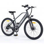 HillMiles MileTrail 1 26 Linna-maantee E-jalgratas 350W 36V13Ah Pendelrattur Pedelec, Mehaaniline ketaspidur, Esiamordi vedrustus, IPX5 M&auml;gi-E-jalgratas MileTrail1: 350W 36V13Ah hall