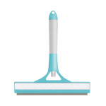 3-&uuml;hes multifunktsionaalne puhastushari veepuhasti kaabitsa kaabits koduseks autoklaasi puhastamiseks koos pihustuspudeliga 1PCS sinine