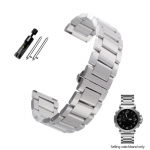Casio PRW-6600Y PRW-6600 PRG-600 PRG-650 PRG-600YB-3 Matkamise Spordisarja jaoks Roostevabast terasest rihm Kiirvabastusega 24mm 24mm h&otilde;be