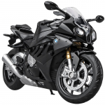 1/12 BMW S1000RR Valatud Mootorratta Mudel M&auml;nguasi S&otilde;idukite Kogu Automaatmootorratas Amordiga Maastikuauto M&auml;nguasjad Auto must