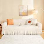 1/2/3/4 istmega Seersucker diivani kate K&otilde;rge venitusega diivanikate Paks nurgadiivani kaitse Elastsed nurgadiivani katted 1 Seater 90-140cm