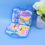 Arsti kingituste komplektid v&auml;ikelastele poistele meditsiinilised m&auml;nguasjad, lapsed teesklevad, et nad m&auml;ngivad