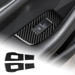 AIRSPEED Mazda Axela Mazda 3 2019-2024 Eksklusiivne Lisavarustus S&uuml;sinikkiust Siseosad Kaardi Aken rear door must