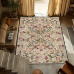 Boho &scaron;ikk T&uuml;rgi traditsiooniline lilleline vaip Pestav libisemiskindel suur kulunud piirkonnaga vaip elutoa magamistoa kaunistamiseks 120*160cm