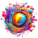 Bgraamiens V&auml;rvipritsmed - 1000 t&uuml;kiline gradientne v&auml;rviline v&otilde;imatu pusle t&auml;iskasvanutele, raske v&auml;ljakutse.