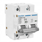 Heschen DC miniatuurkaitsel&uuml;liti, HSB6C-DC, 2-pooluseline, DC500V 125A, p&auml;ikesepaneeli kontrolleritele, 35mm DIN-liistule kinnitus, PV-s&uuml;steemidele ja p&auml;ikesele