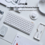 Lofree OE921 Madala profiiliga 84 klahviga kolmerežiimiline tihendiga mehaaniline klaviatuur