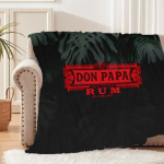 Don Papa Rum Veinikunstimustrite Tekk Loomad Flanellist Tekk Hubane Laisk Diivanikate Tekk &Uuml;lipehme Lina Madratsid 30x40in