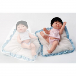 Poup&eacute;e fille asiatique - Berjuan - 7082 - 30 cm - Bleu - &Agrave; partir de 3 ans