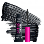Mascara Sourcils - NYX PROFESSIONAL MAKEUP - Thick It. Stick It! - Teinte : Noir - R&eacute;sultat Teint&eacute; 16h - Vegan must