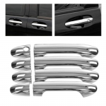 8 pcs Silver Chrome Car Electroplate Exterior Door Handle Cover Trim Protector for Mercedes Benz Vito W447 2014 2015 2016
