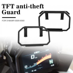 FOR BMW S1000XR S1000 S 1000 XR  2022 2023 Motorcycle TFT screen anti-theft guard protector cover with sun visor or A Black