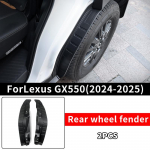 For 2024-2025 Lexus GX550 rear wheel fender lining 550h Exterior Upgraded Modification Protective plate Accessories Tuning Wheel Fender