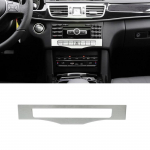 Car Styling Center Console Air Conditioning CD Button Frame Decoration Sticker Trim For Mercedes Benz E class W212 2014-2016 Option 1
