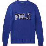Polo Ralph Lauren T&auml;helogo Tikitud &Uuml;mmarguse Kaelusega Pikkade Varrukatega Puuvillane Kootud Kampsun Meeste kampsun 710730217-004 S