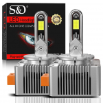 2 tk 60000 lm D3S LED-esitulede pirnid D1S D2S D4S D1R D2R D3R D4R Turbo LED CSP tuled BMW Benz Volvo lambile Canbus 120W Esitule 6500K D3S/D3R