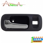 New 1PC HO1352139 Black Front Driver Side ide Interior Door Handle 72164S10A11ZA Compatible with Honda CRV 1997-2001