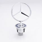 1tk 44mm Auto mootorikatte embleem Esiosa kapoti tarvikud Mercedes Benz AMG W204 W205 W203 W211 W212 W213 W201 W210 W124 jaoks