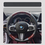 Hand-stitched black Leather Car Steering Wheel Cover For BMW M Sport G30 G31 G32 G20 G21 G14 G15 G16 X3 G01 X4 G02 X5 3