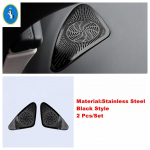 Stainless Steel Car Interior trument Panel Frame Cover Trim Decor Accessories Cover Trim For Benz E-Class W214 E300 2024 2025 Black Style