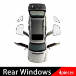 For Citroen Xsara Picasso 2000~2010 Car Front Rear Side Sunscreen Sun Visors Thermal ulation Windshield Anti-UV Accessories Rear Windows