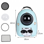 V&auml;lisreis Kutsikas Kass Seljakott Kandekott Hingav Lemmiklooma Kosmosekapsel Mascotas Tarvikud Kassidele Kitsedele kandur kassile S-below 6.0kg pet