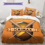 Icrimax logo Muster Voodipesu Tekikott Tekikott Padjap&uuml;&uuml;r Kodu Kaunistus Kingitus (1 * tekikott + 2 * padjap&uuml;&uuml;ri, ilma s&uuml;damikuta) 135x200cm